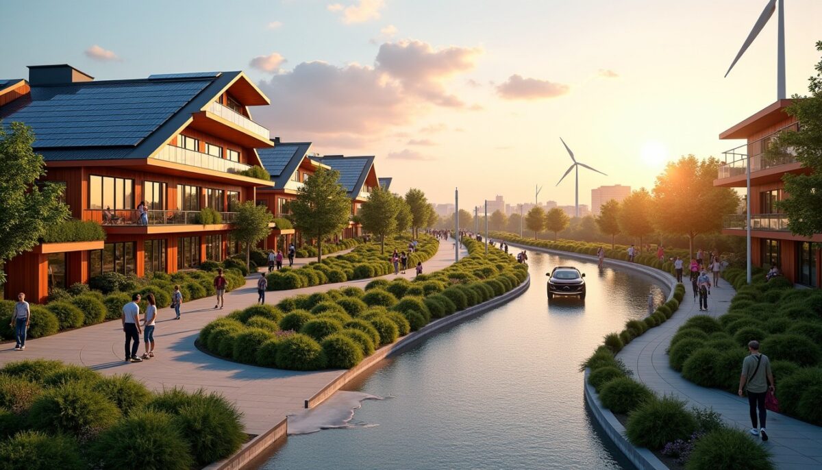 Bède : ville écologique du futur, innovations et modèle de durabilité exemplaire
