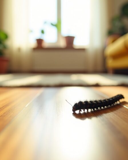 Chenilles noires à la maison : guide complet pour les reconnaître et s'en débarrasser efficacement