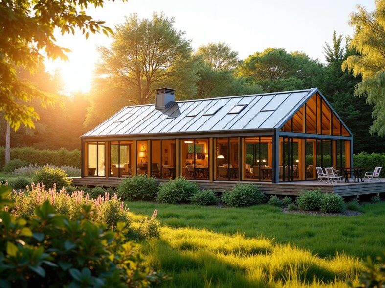 Maison serre bioclimatique : allier efficacité énergétique et bien-être naturel