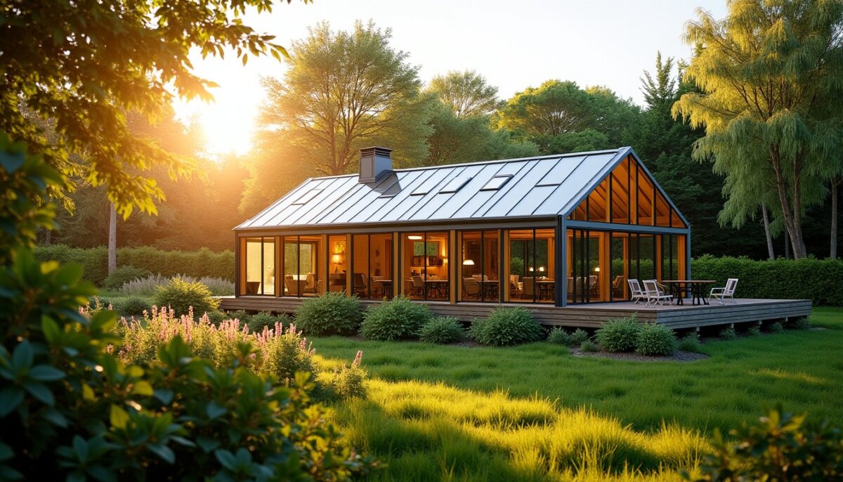 Maison serre bioclimatique : allier efficacité énergétique et bien-être naturel