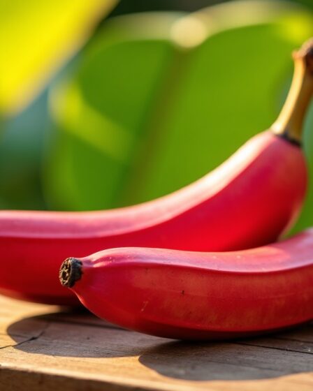 Banane rouge : Découvrez ses vertus, ses particularités uniques et nos astuces pour en profiter pleinement