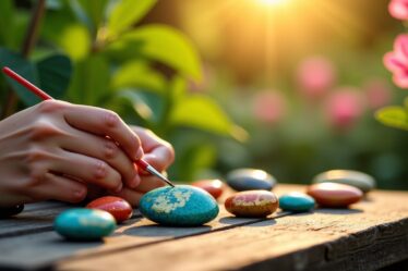 Peinture sur galets : méthodes innovantes et idées simples pour des créations uniques