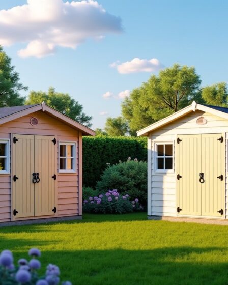 Est-il possible d'installer deux abris de jardin de 5m² sur une seule parcelle ?