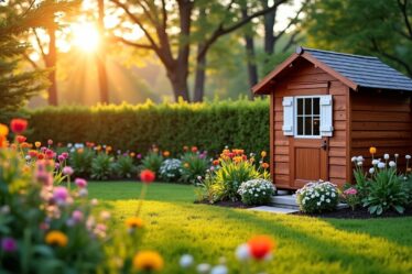 Abri de jardin de 5 m² : quelles distances respecter vis-à-vis des voisins ?