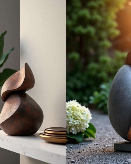 Sculptures décoratives au design unique pour sublimer vos espaces intérieurs et extérieurs