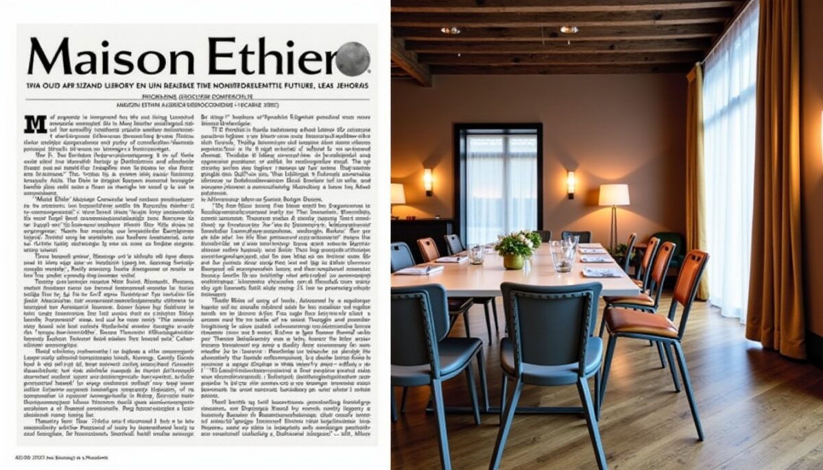 Maison Éthier : un voyage à travers l'histoire, l'art du mobilier et l'avenir du design québécois