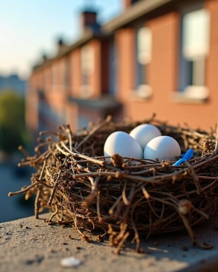 Nid de pigeon sur mon balcon : symboles et messages secrets à découvrir