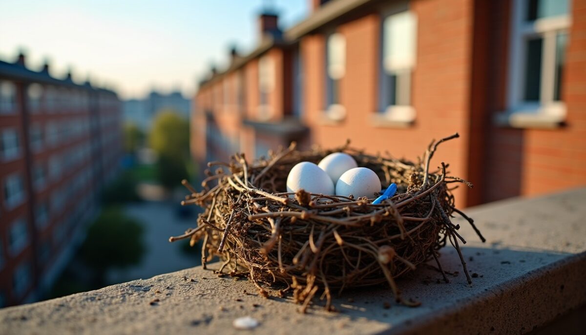 Nid de pigeon sur mon balcon : symboles et messages secrets à découvrir