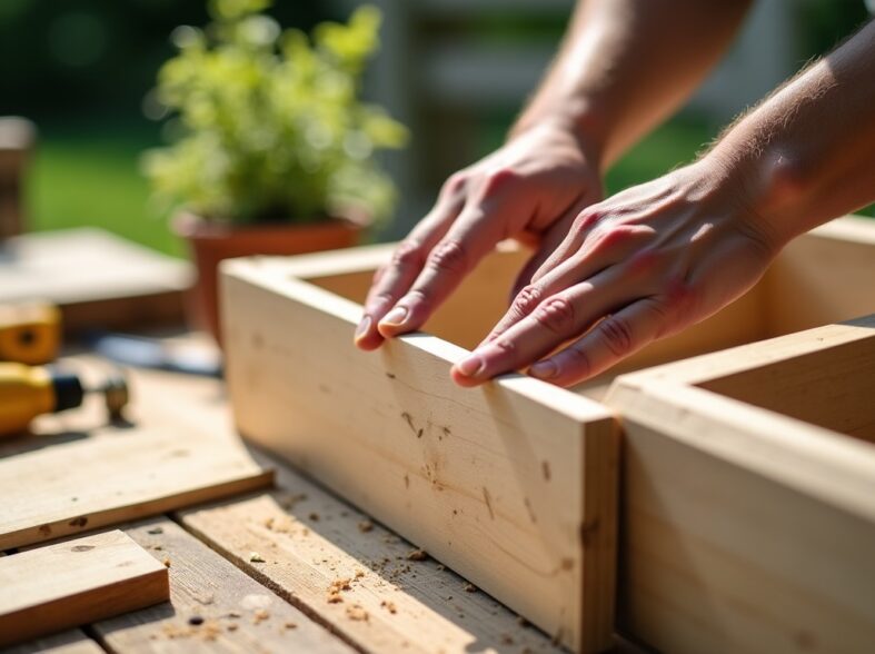 Guide pratique : créer une jardinière en bois étape par étape