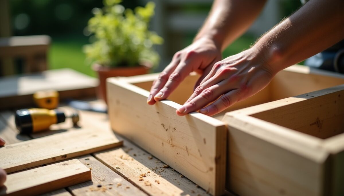 Guide pratique : créer une jardinière en bois étape par étape