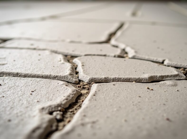 Fissures dans le carrelage : comprendre les origines et comment y remédier efficacement