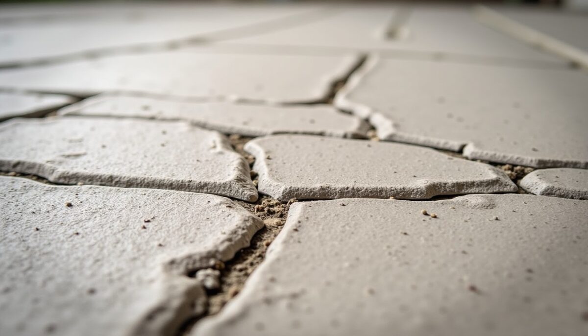 Fissures dans le carrelage : comprendre les origines et comment y remédier efficacement