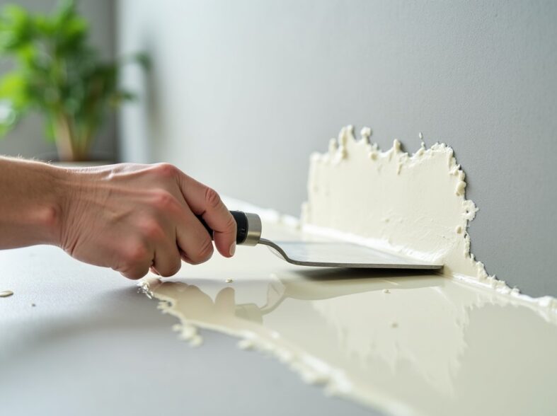 Enduit sur peinture : guide complet pour une préparation et une application parfaites