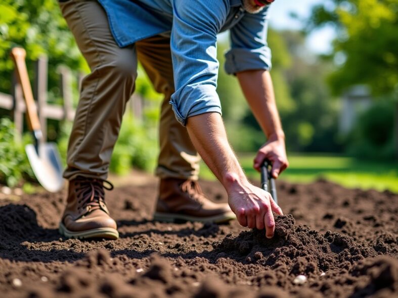 Les meilleures méthodes manuelles pour tasser la terre : astuces simples et efficaces