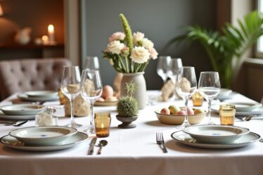 Décoration de table : les atouts d’une nappe haut de gamme pour sublimer vos repas
