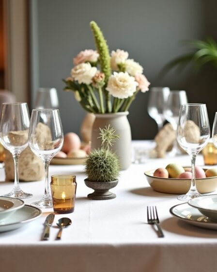 Décoration de table : les atouts d’une nappe haut de gamme pour sublimer vos repas