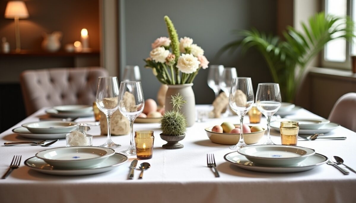 Décoration de table : les atouts d’une nappe haut de gamme pour sublimer vos repas