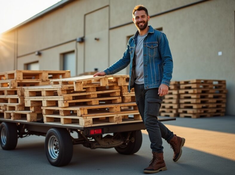 Comment obtenir facilement des palettes en bois gratuites chez Brico Dépôt