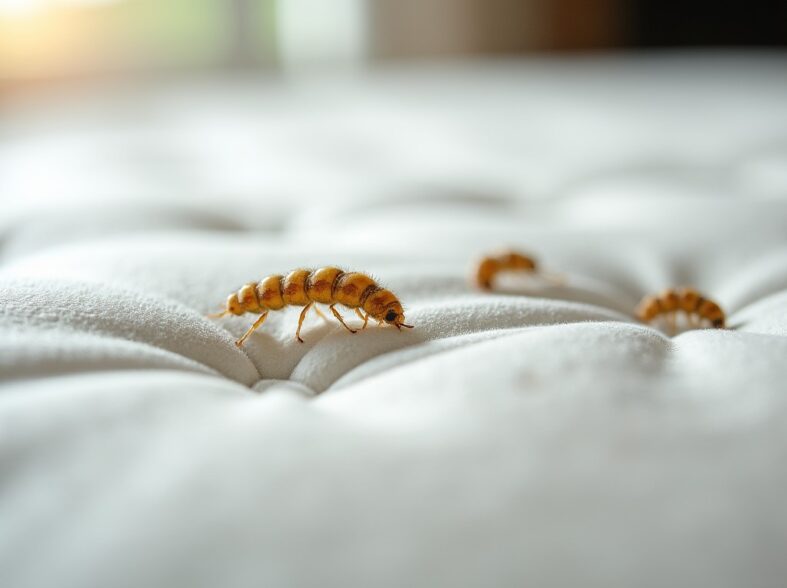 Comment éliminer efficacement les larves d’anthrène dans votre matelas : conseils et astuces pratiques