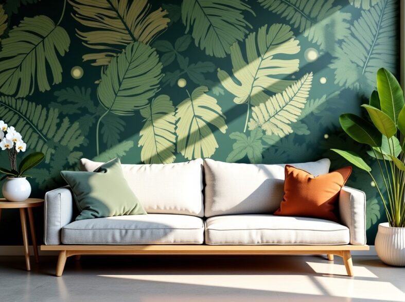 Papier peint végétal : astuces pour inviter la nature au cœur de votre intérieur
