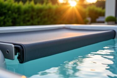 Découvrez le fonctionnement d'un dispositif pour soulever facilement la couverture de votre spa