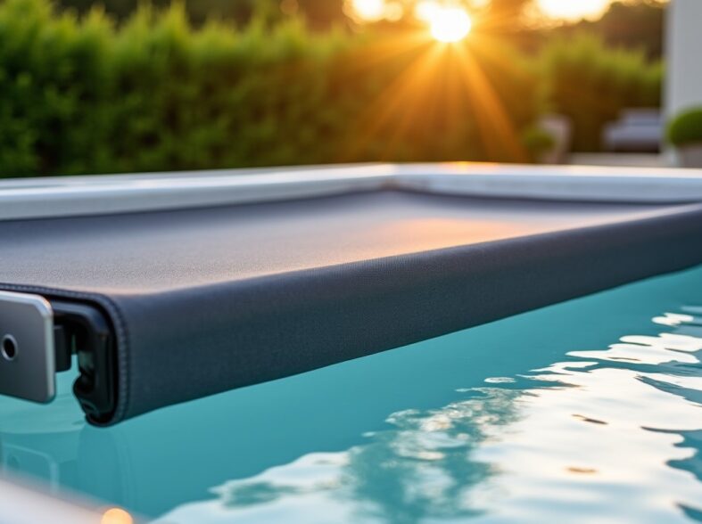 Découvrez le fonctionnement d'un dispositif pour soulever facilement la couverture de votre spa