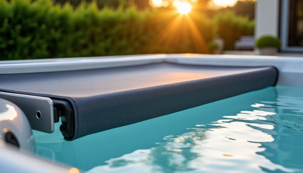 Découvrez le fonctionnement d'un dispositif pour soulever facilement la couverture de votre spa