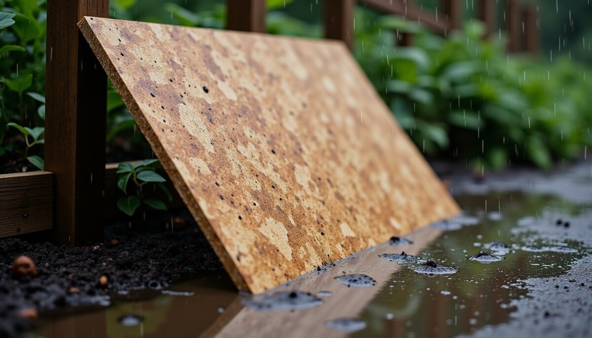 Panneau OSB en extérieur sous la pluie : garantissez résistance, usages adaptés et protection efficace