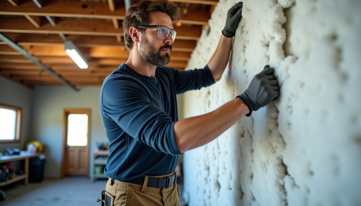 Guide pratique pour isoler efficacement votre plafond de garage en toute autonomie