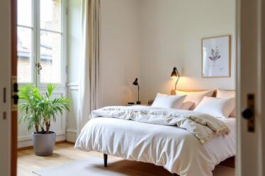 Transformez votre chambre avec l'élégance naturelle d'une parure de lit en lin