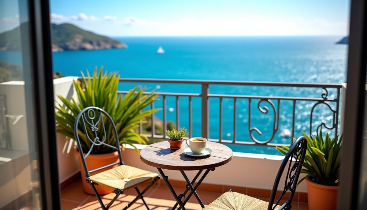 Appartement à Béjaïa : charme, vue imprenable sur la mer et balcon baigné de lumière