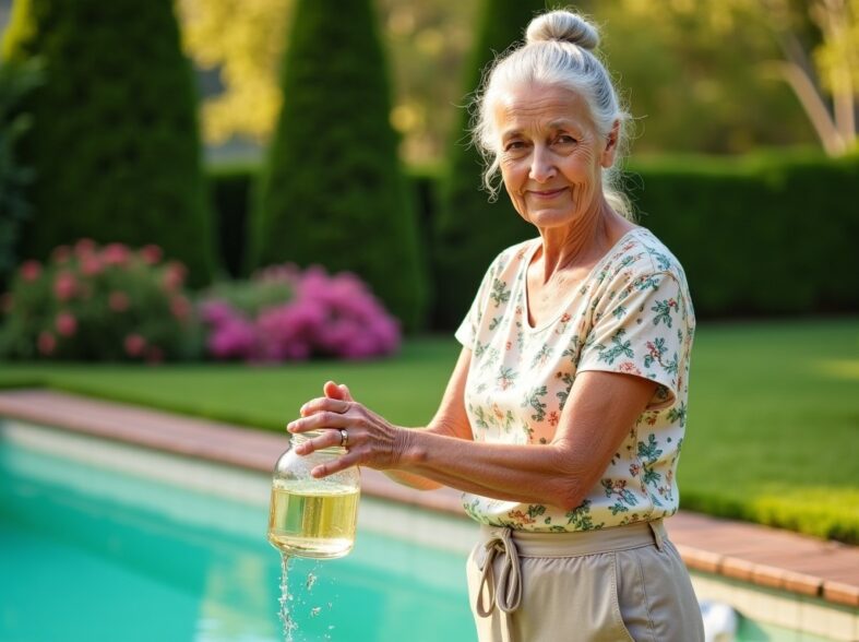 Eau de piscine verte : les astuces de grand-mère pour la purifier efficacement
