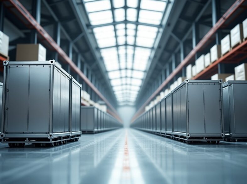 Solution Modulable pour un Stockage et un Transport Sécurisés et Ultra-Rapides