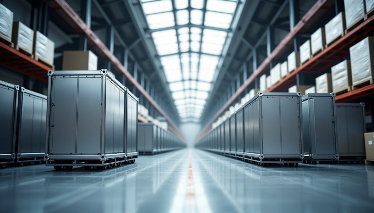 Solution Modulable pour un Stockage et un Transport Sécurisés et Ultra-Rapides